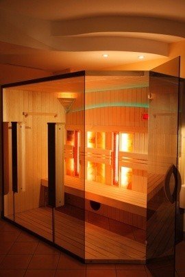 Infraszauna a wellnessr�szlegben - Hotel Sz�nyi, Budapest