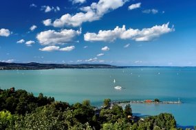 kilátás Tihanyból - a Hotel Marina ajánlásával