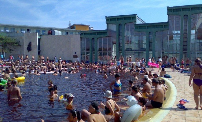 Strandfürdő - gyógymedence - a Hotel Rudolf ajánlásával
