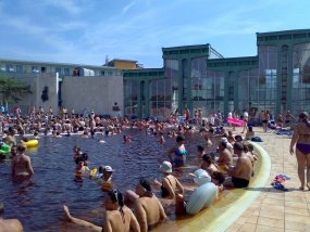 Strandfürdő - gyógymedence - a Hotel Rudolf ajánlásával