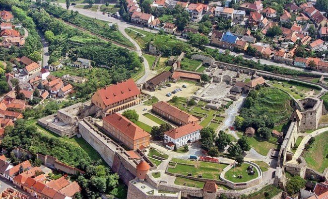 Egri vár - madártávlatból - a Hotel Villa Völgy ajánlásával