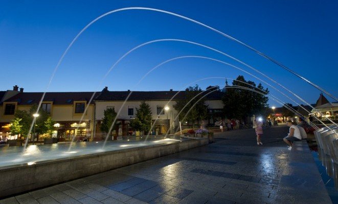 Szökőkút - a Park Hotel Gyula ajánlásával