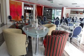A recepciós pult környéke - Tisza Corner Hotel, Szeged A recepciós pult környéke - Tisza Corner Hotel, Szeged