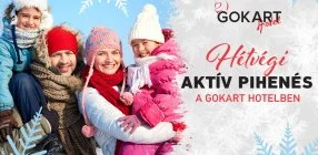 Gokart Hotel - Kedvezm�nyes �r f�lpanzi�s ell�t�ssal