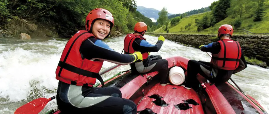 Rafting a Mura folyn - a Club Hotel am Kreischberg ajnlsval