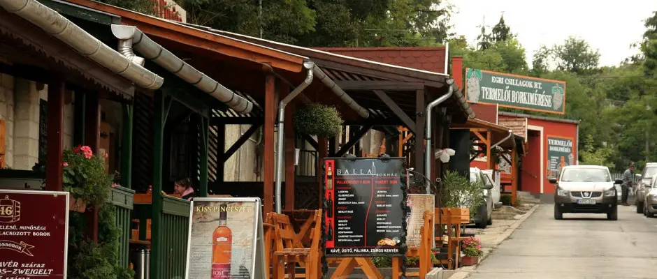 Az egri Szpasszony vlgyi pincesor - a DA Apartmanhz ajnlsval