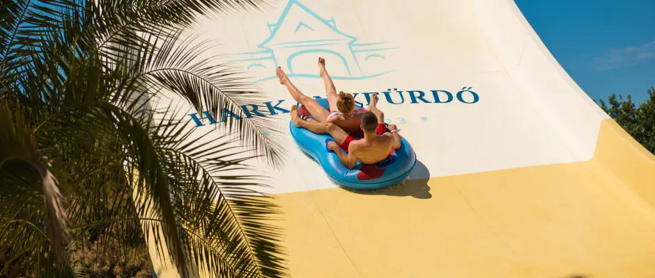 Harkányi Csuszdapark - a Gere Apartmanház ajánlásával