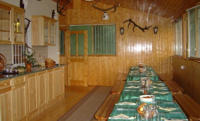 Szabadidő központunk vadászterme - a Gosztola Gyöngye Hotel ajánlásával
