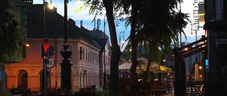 Belvros futca - a Hotel Centrl ajnlsval