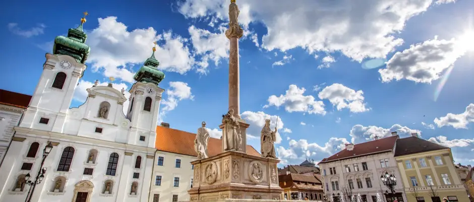 Széchenyi tér - a Hotel Fonte ajánlásával
