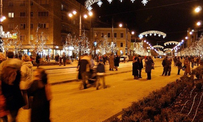 Karácsonyi főtér - a Hotel Lycium ajánlásával