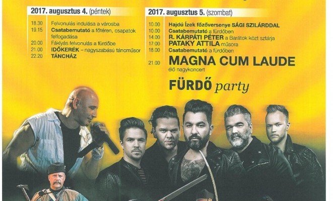 Hajdúnánási programok 2017 - a Hotel Medián ajánlásával