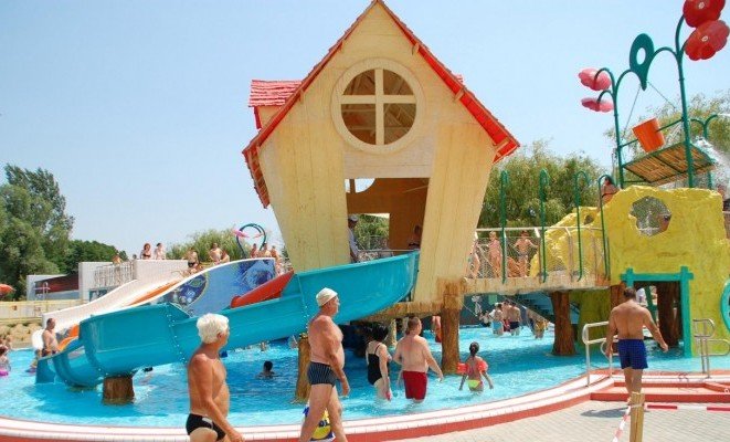 Vízipók csodapók kültéri gyermek élményvilág egy sarka Zalakaroson - a Hotel Villa Natura ajánlásával