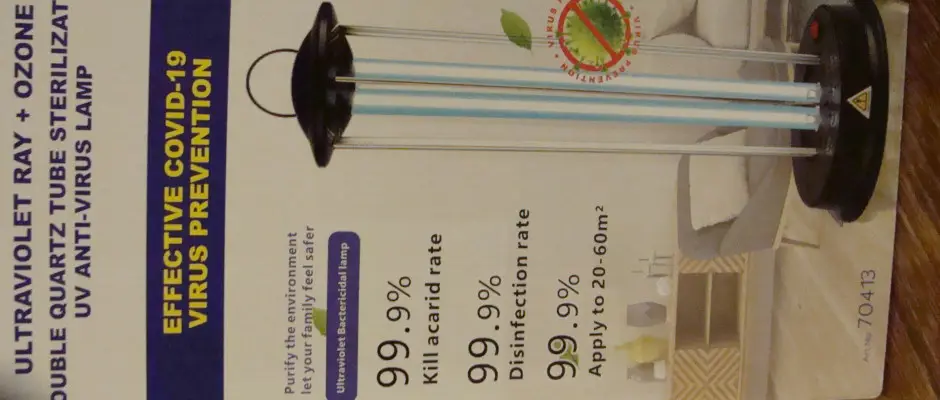 A szállásfejlesztés része a fertőtlenítő lámpa beszerzése - a Nyugi Tanya ajánlásával