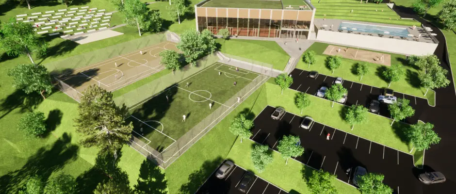 Sportcentrum: fedett csarnok -medence- foci/tenisz/strandlabdaplya 2022 tavasztl - a Rkczi Hotel, Tbor s Rendezvnykzpont ajnlsval