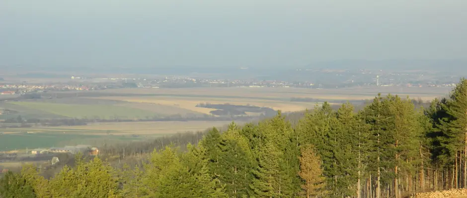 Kilátás a hegyről - a Tókert Fogadó ajánlásával