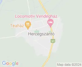 2 szlls Hercegsznt trkpn
