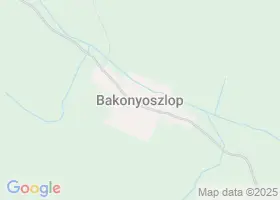18 szlls Bakonyoszlop trkpn