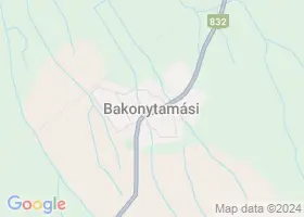 22 szlls Bakonytamsi trkpn