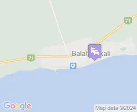 15 szállás Balatonakali térképén