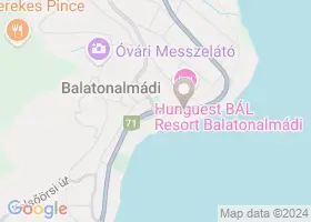 28 szlls Balatonalmdi trkpn