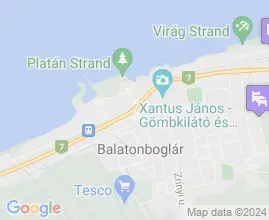 16 szállás Balatonboglár térképén