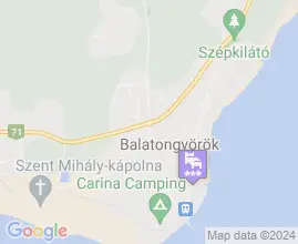 10 szállás Balatongyörök térképén