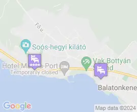 11 szlls Balatonkenese trkpn