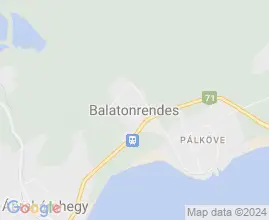 16 szlls Balatonrendes trkpn