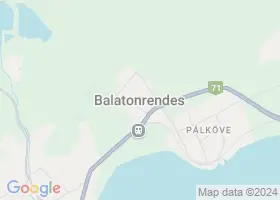 25 szlls Balatonrendes trkpn