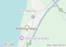 25 szlls Balatonvilgos trkpn