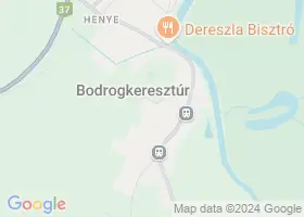 13 szlls Bodrogkeresztr trkpn