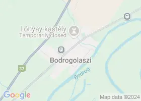 13 szlls Bodrogolaszi trkpn