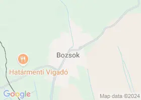 23 szlls Bozsok trkpn