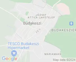 16 szállás Budakeszi térképén