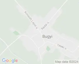 8 szállás Bugyi térképén