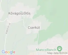 15 szlls Cserkt trkpn