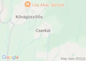 25 szlls Cserkt trkpn