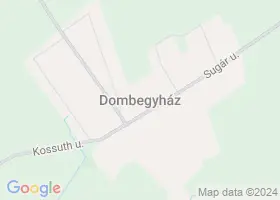 19 szlls Dombegyhz trkpn