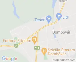 6 szállás Dombóvár térképén