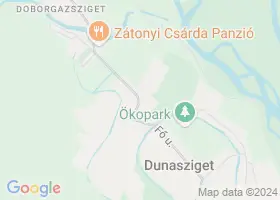 11 szlls Dunasziget trkpn