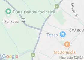 7 szlls Dunajvros trkpn