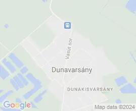 9 szlls Dunavarsny trkpn