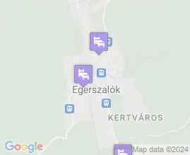 12 szlls Egerszalk trkpn