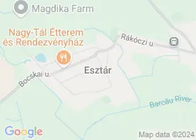 5 szlls Esztr trkpn