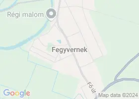 6 szlls Fegyvernek trkpn