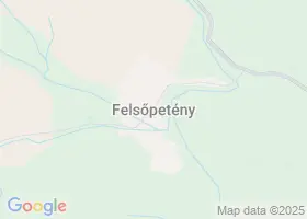 19 szlls Felspetny trkpn