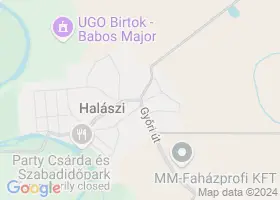 13 szlls Halszi trkpn