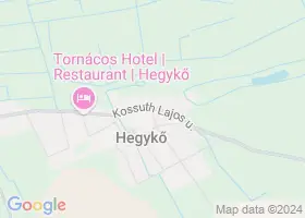 21 szlls Hegyk trkpn