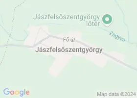 5 szlls Jszfelsszentgyrgy trkpn